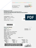 Tarjeta de Propiedad D0T-994