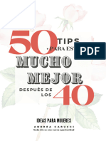 50 Tips para Estar Mucho Mejor DESPUÉS de Los 40