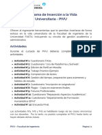 PIVU Actividades