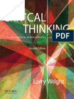 Critical Thinking_ an Introduction to Analytical Reading and Reasoning-Larry Wright - Oxford University Press (2012)-Compressed