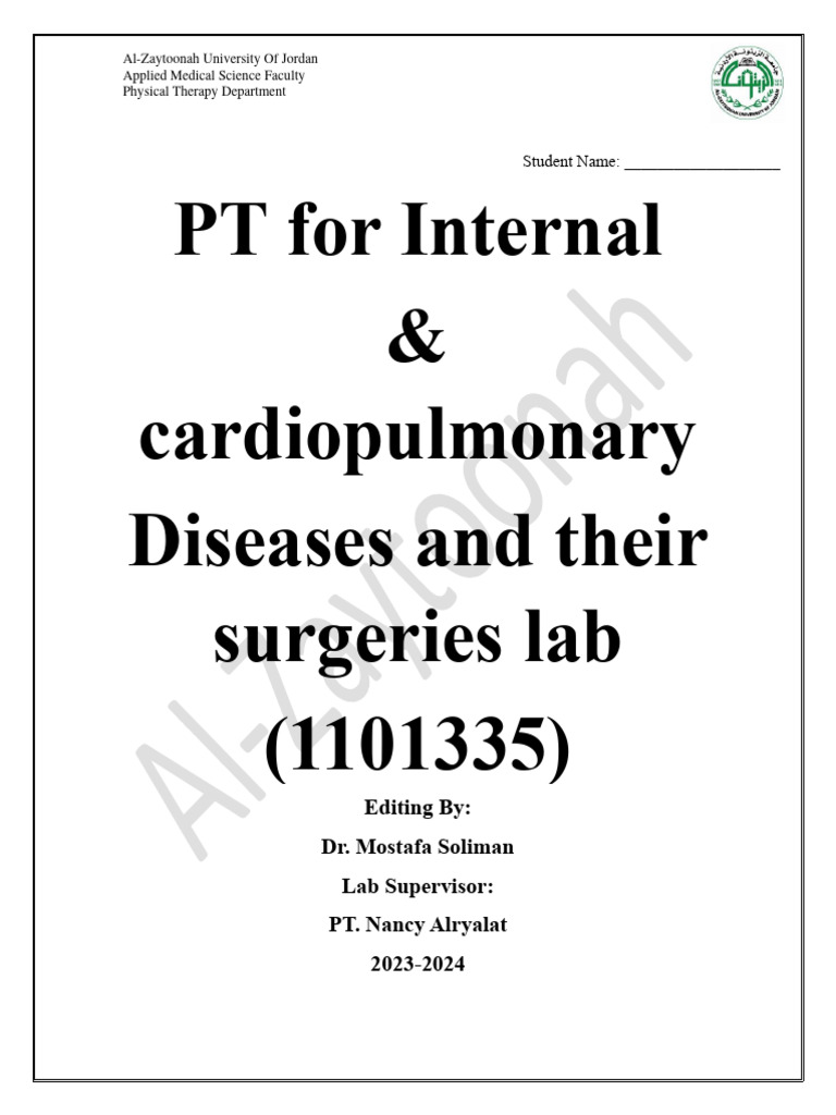 Internal Medicine Lab | PDF | Heart Valve | Lung