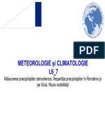 Meteorologie Si Climatologie L6 - 7