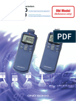 GE-1400 HT-6100: Diesel Engine Tachometers