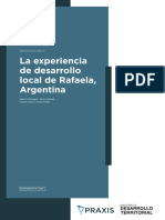 La Experiencia de Desarrollo Local de Rafaela