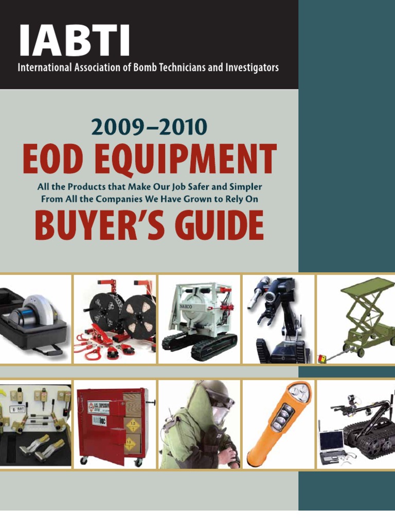 Buying Guide 2010  Bomb Disposal  Technology