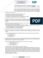 Examen Por Competencias 1° Periodo 8° Grado