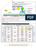 L'expression de L'information Génétique 2-1