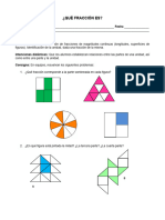 Ejercicio. ¿Qué Fracción Es?