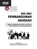 KKD 2063 Pembangunan Sahsiah