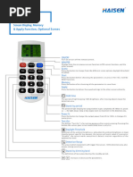 USER MANUAL of HD05R 2