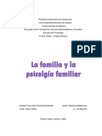 PF. Psicología Familiar. Edwimar Betancourt