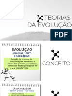 Teorias Da Evolução PDF