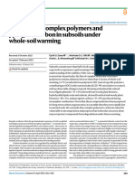 Rapid Loss of Complex Polymers and Pyrogenic Carbon in Subsoils Under Whole-Soil Warming