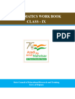 IX Math English Version Workbook