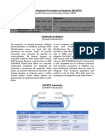 Analisando A Plataforma Tecnológica de Negócios SAP