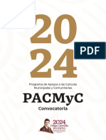 Concocatoria PACMYC2024