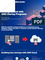 Handout Getting Started With AWS Startup Programs and Accelerating Your MVP Development With AWS Using Amazon CodeWhisperer and Other Tools
