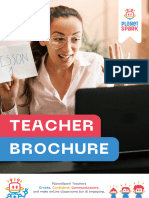 PLANET SPARK Teachers Brochure