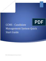 CCMS Quick Start Manual