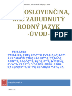 Staroslovencina Nas Zabudnuty Rodny Jazy