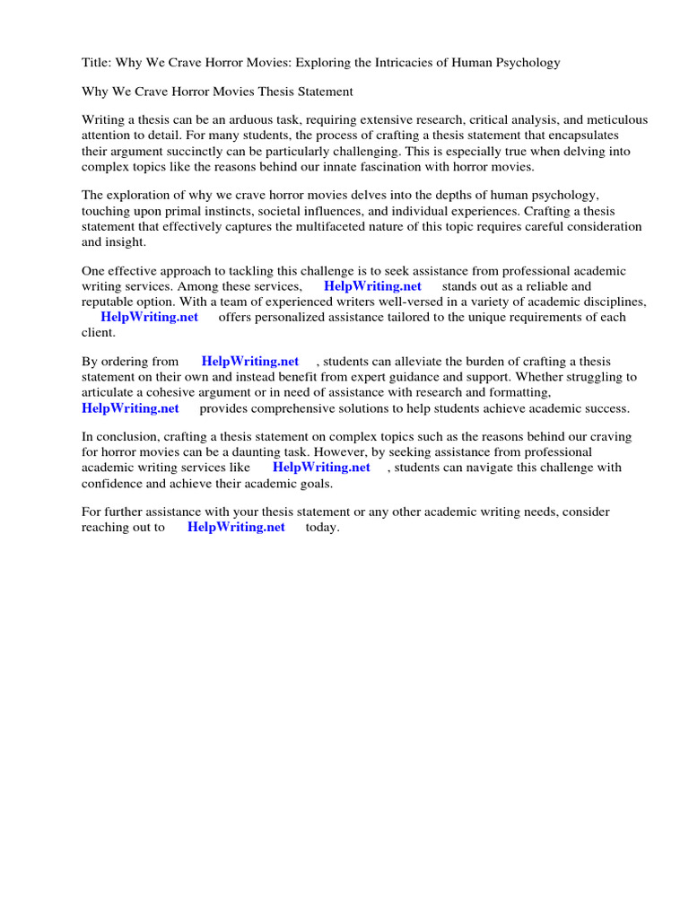 why-we-crave-horror-movies-thesis-statement-pdf
