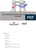 Plan Nacional de Salud Sexual y Reproductiva 2020 2025 PDF