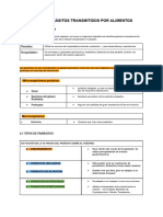 Tema 5 Parasitos Transmitidos Por Alimentos