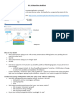 Negotiation Worksheet BUS 440