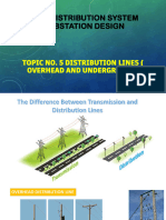 Topic No. 5 Distribution Lines
