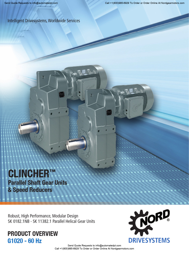Nord Clincher Catalog PDF Gear Bearing (Mechanical)