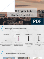 A História Científica Do Século Xix e Os Modelos Antigos