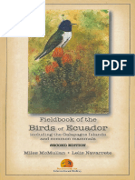 Birds of Del Ecuador Fieldguide 2