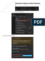 Instalacion de Impresora Termica 58 MM en Windows