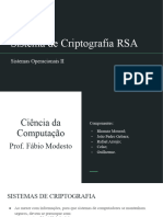 Criptografia RSA