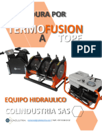 3 Tutorial Teorico Practico para Operador de Equipo de Termofusion Hidraulico para La Soldadura de Tuberia de Polietileno