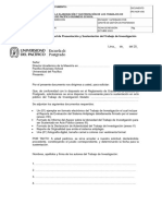 11 - 03 - Anexo IV. Solicitud de Presentación y Sustentación Del Trabajo de Investigación