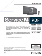 Philips MCM 277 Service Manual