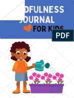 Fun and Colorful Self Mindfulness Journal For Kids - 04 - A4