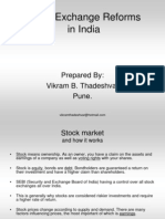 Stock Exchange Reforms in India 1221566663857333 9