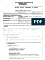 Taller Conocimientos Básicos Condiciones de Trabajo Seguro