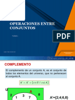 Operaciones Entre Conjuntos LOG