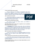 Derecho Procesal Penal I