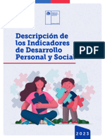 Simce Descripción de Los Indicadores de Desarrollo Personal y Social