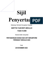 Sijil Penyertaan