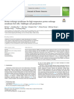 22-06!28!4 Proton Exchange Membranes For High Temperature PEM Fuel Cell