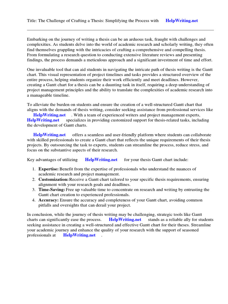 Thesis Gantt Chart Example | PDF | Microsoft Power Point | Thesis