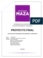 Trabajo Final - Formulación y Evaluación de Proyectos