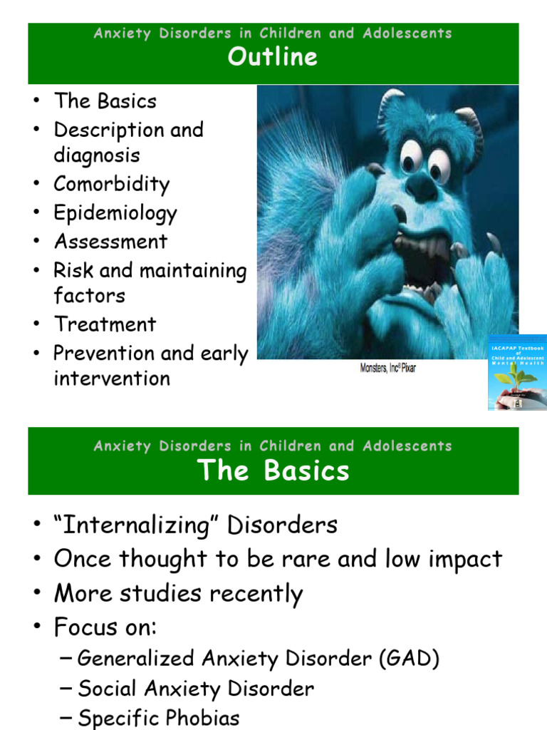 Understanding Child Anxiety Disorders | PDF | Anxiety Disorder | Mental ...