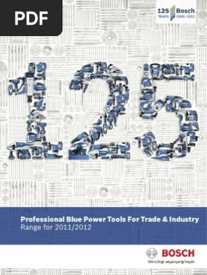 Bosch Malaysia Power Tools 2011 Drill Lithium Ion Battery