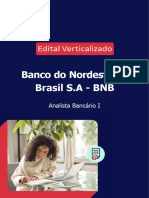 Edital Verticalizado BNB Analista Bancario I Pos Edital